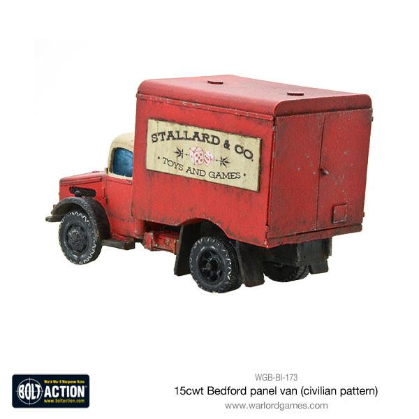 Bolt Action: 15cwt Bedford panel van (civilian pattern)
