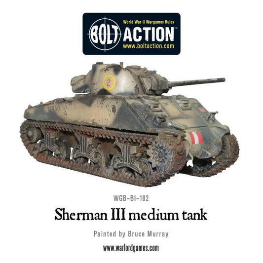 Achtung Panzer!: British Tanks - Sherman III medium tank