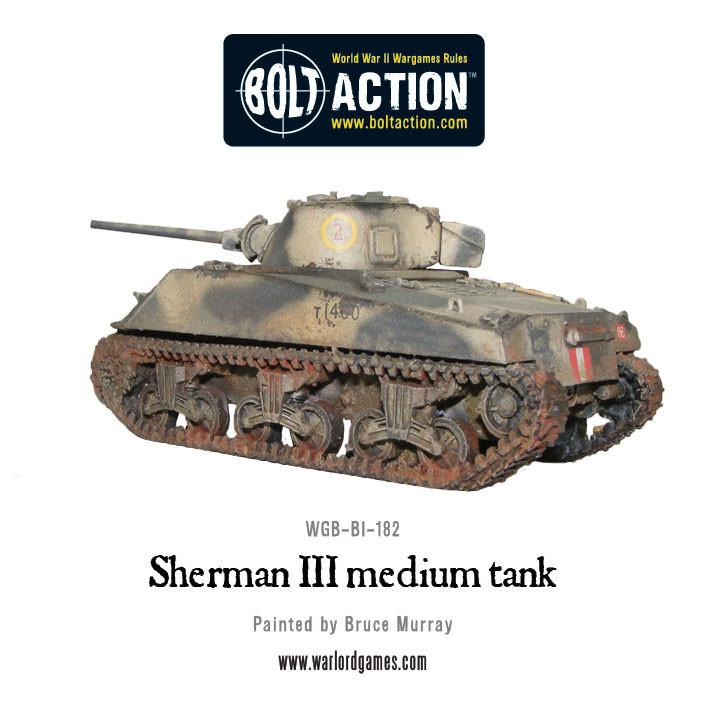 Achtung Panzer!: British Tanks - Sherman III medium tank