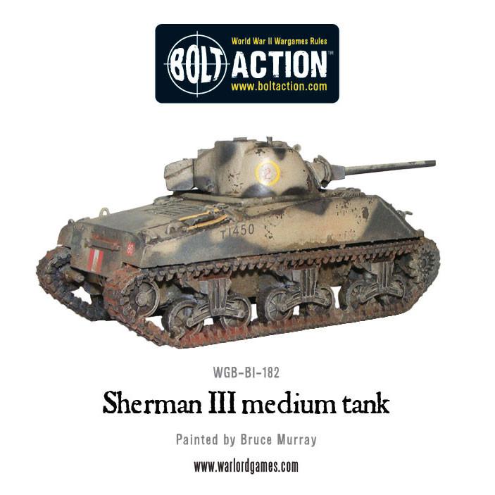 Achtung Panzer!: British Tanks - Sherman III medium tank