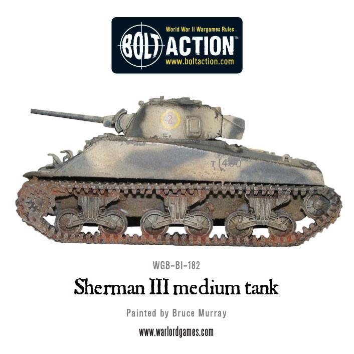 Achtung Panzer!: British Tanks - Sherman III medium tank