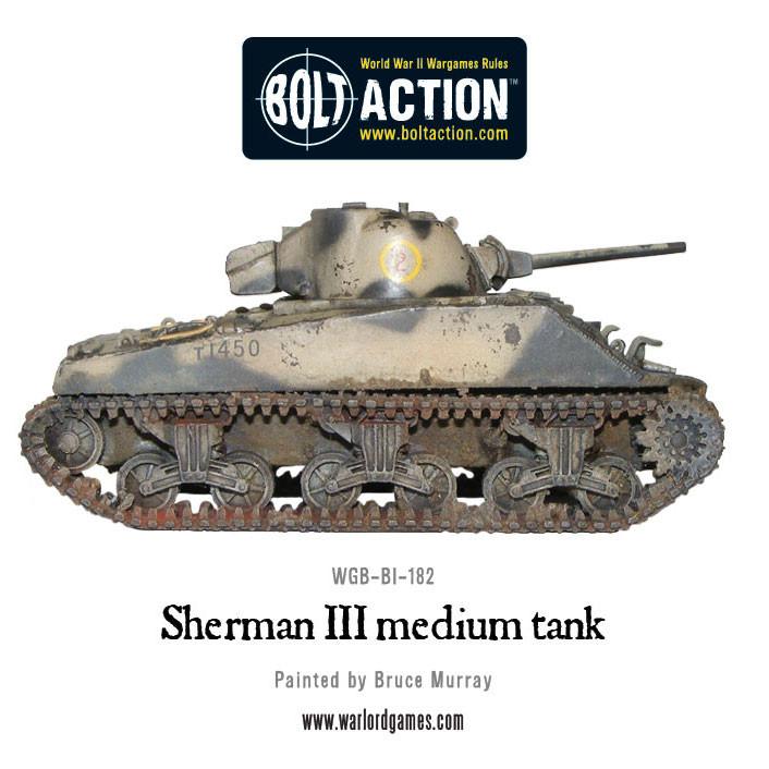 Achtung Panzer!: British Tanks - Sherman III medium tank
