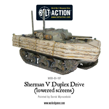 Achtung Panzer!: British Tanks - Sherman V Duplex Drive (lowered screens)