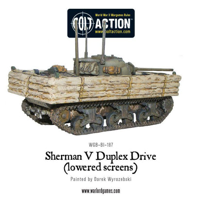 Achtung Panzer!: British Tanks - Sherman V Duplex Drive (lowered screens)