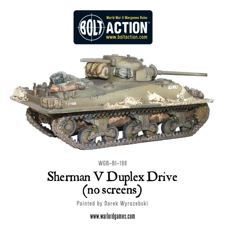Achtung Panzer!: British Tanks - Sherman V Duplex Drive (no screens)
