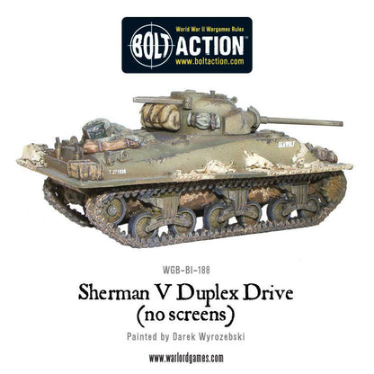 Achtung Panzer!: British Tanks - Sherman V Duplex Drive (no screens)