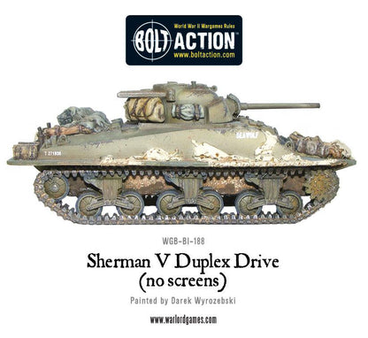 Achtung Panzer!: British Tanks - Sherman V Duplex Drive (no screens)