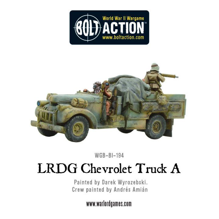 Bolt Action: LRDG Chevrolet Truck A