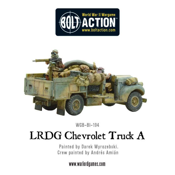 Bolt Action: LRDG Chevrolet Truck A