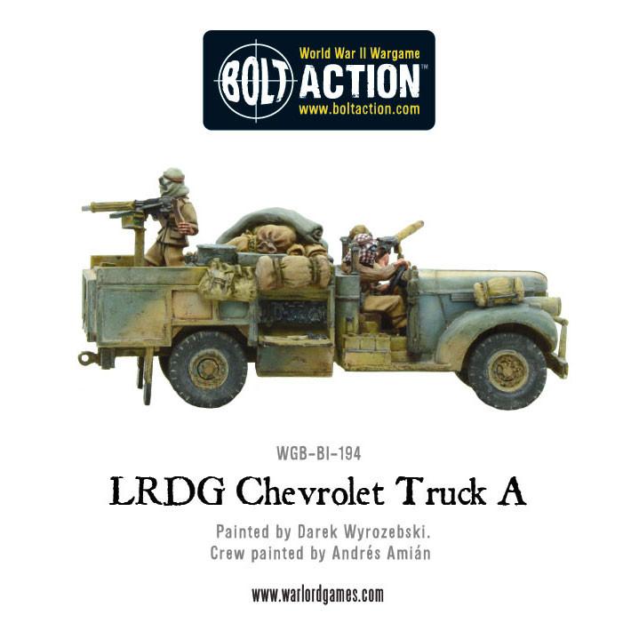 Bolt Action: LRDG Chevrolet Truck A