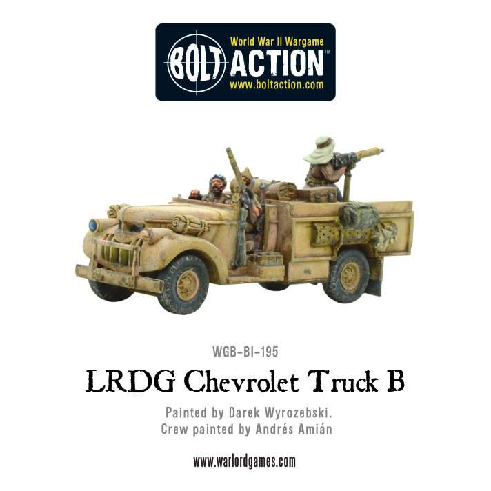 Bolt Action: LRDG Chevrolet Truck B