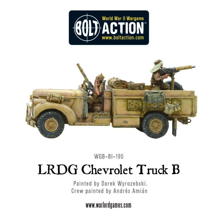 Bolt Action: LRDG Chevrolet Truck B