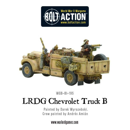 Bolt Action: LRDG Chevrolet Truck B