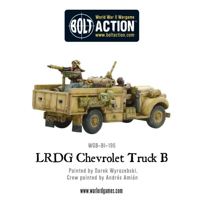 Bolt Action: LRDG Chevrolet Truck B