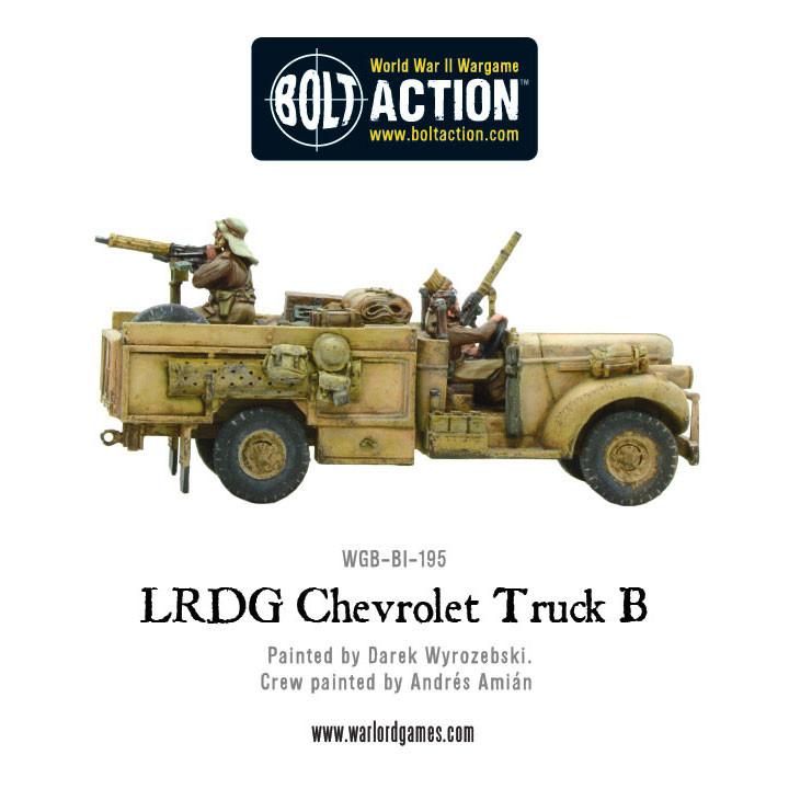 Bolt Action: LRDG Chevrolet Truck B