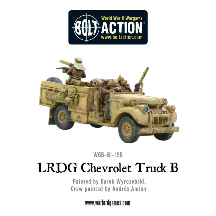 Bolt Action: LRDG Chevrolet Truck B