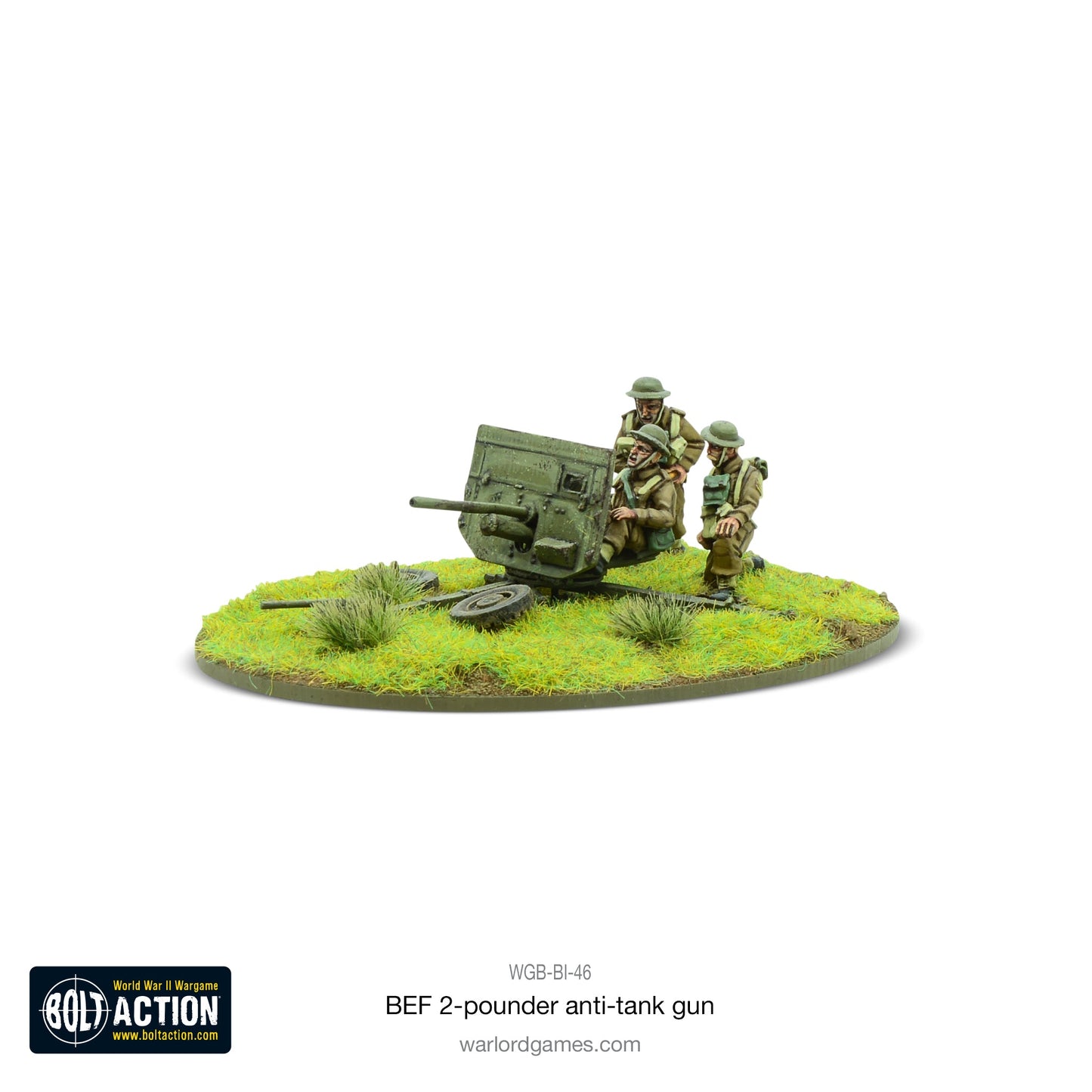 Bolt Action: BEF 2 pounder anti-tank gun