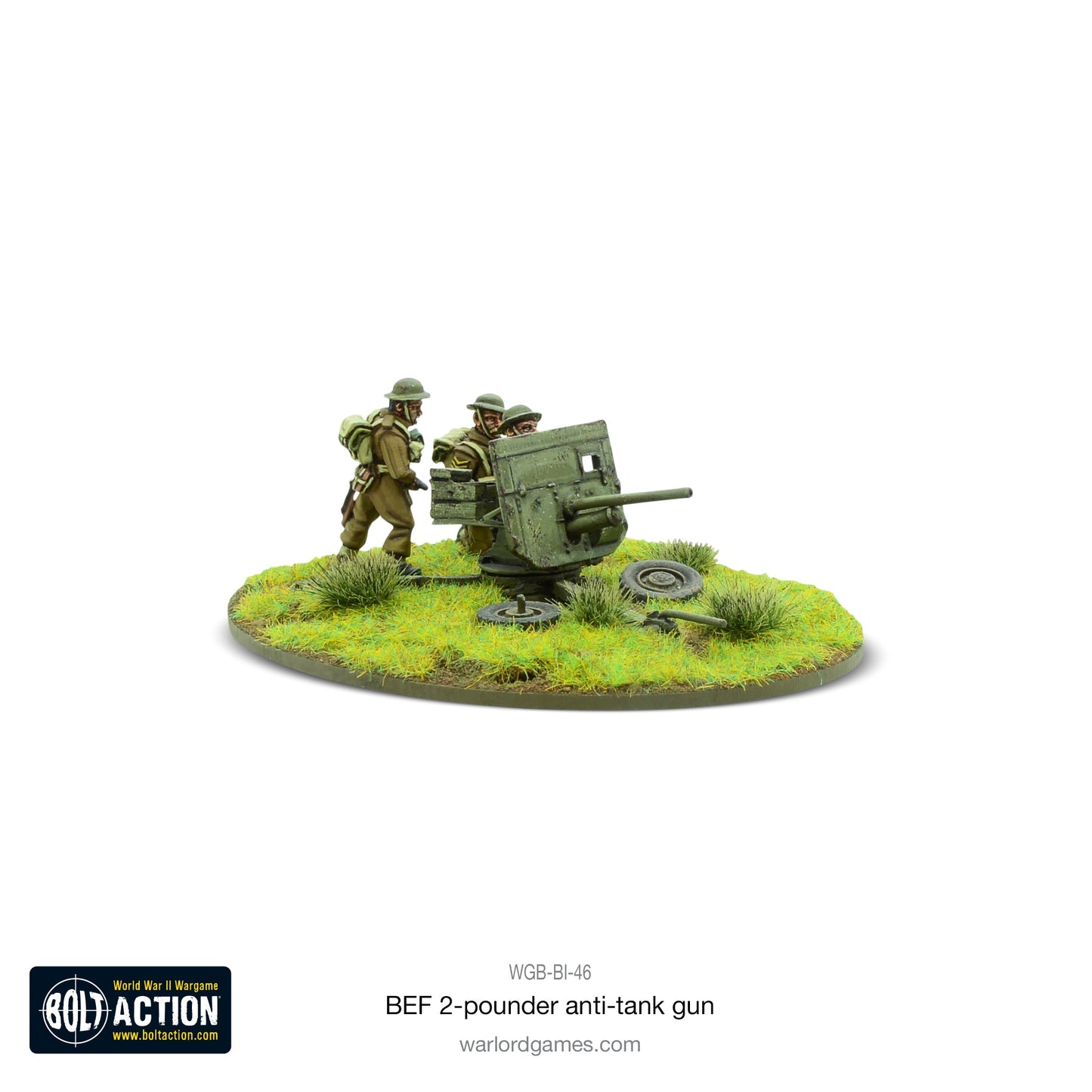 Bolt Action: BEF 2 pounder anti-tank gun