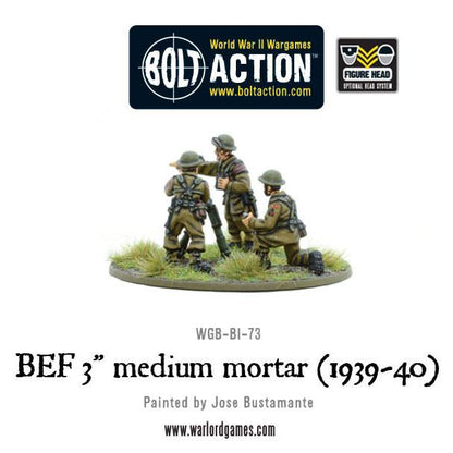 Bolt Action: BEF 3" medium mortar (1939-40)