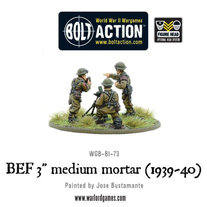 Bolt Action: BEF 3" medium mortar (1939-40)