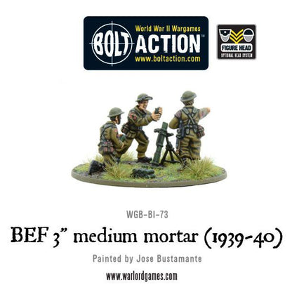 Bolt Action: BEF 3" medium mortar (1939-40)