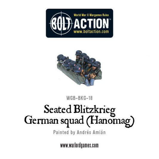 Bolt Action: German - Seated Blitzkrieg German squad (Hanomag)