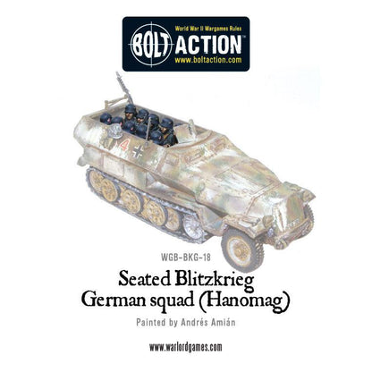 Bolt Action: German - Seated Blitzkrieg German squad (Hanomag)