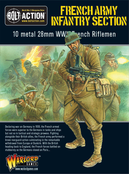 Bolt Action: French Army Infantry section