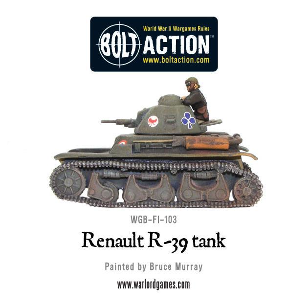 Bolt Action: Renault R39 Tank