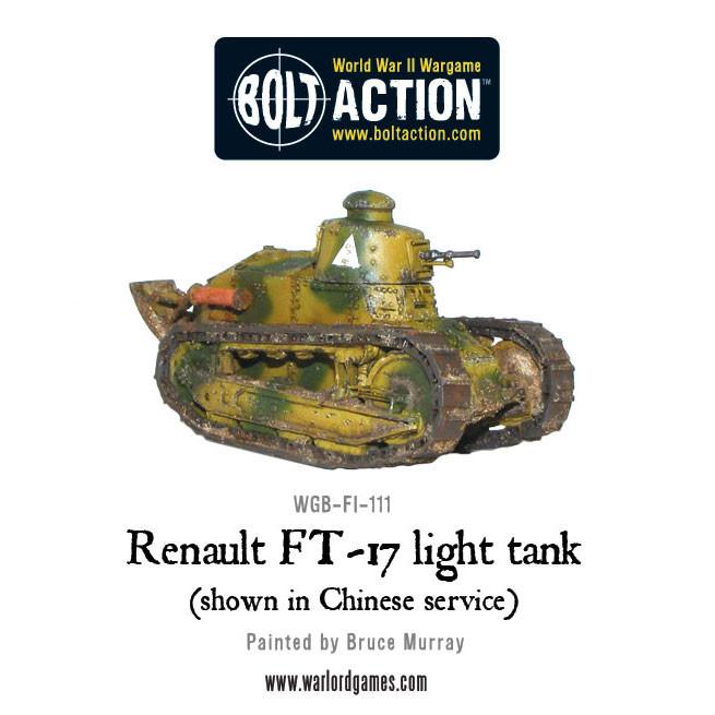 Bolt Action: Renault FT-17 light tank