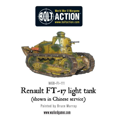 Bolt Action: Renault FT-17 light tank