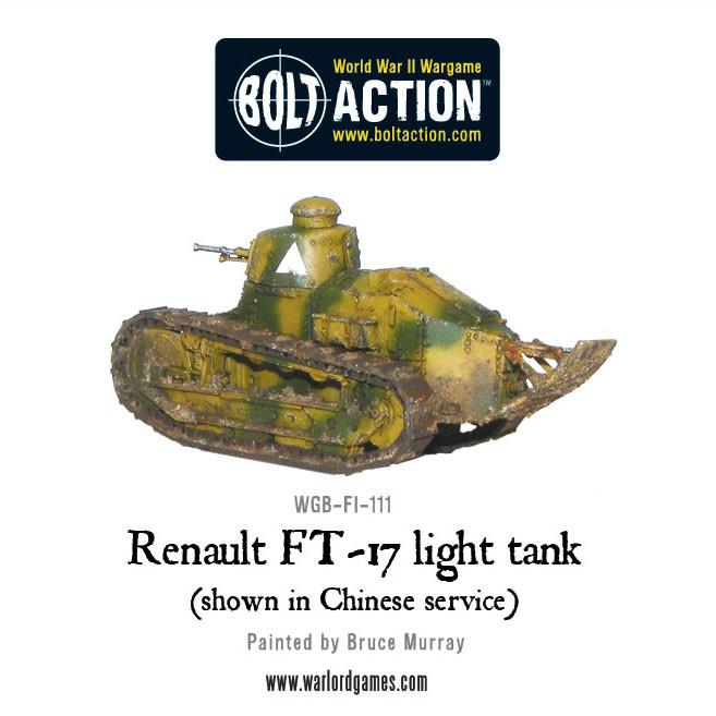 Bolt Action: Renault FT-17 light tank