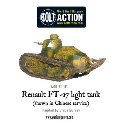 Bolt Action: Renault FT-17 light tank
