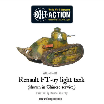 Bolt Action: Renault FT-17 light tank