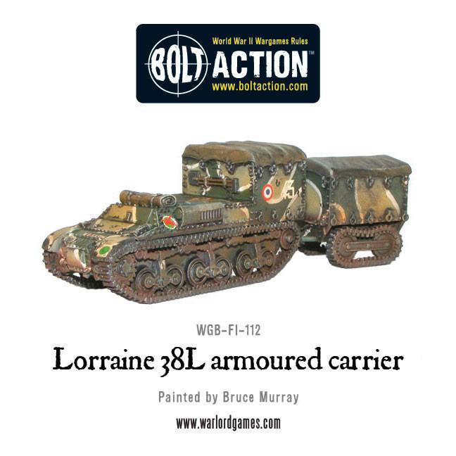 Bolt Action: Lorraine 38L armoured carrier