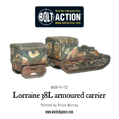Bolt Action: Lorraine 38L armoured carrier