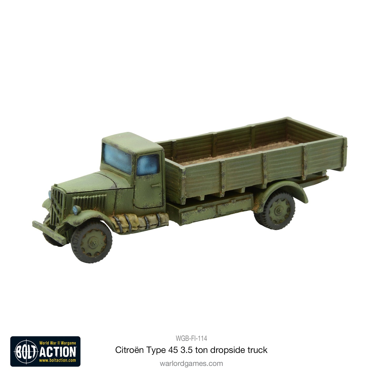Bolt Action: Citroën Type 45 3.5 ton civilian dropside truck