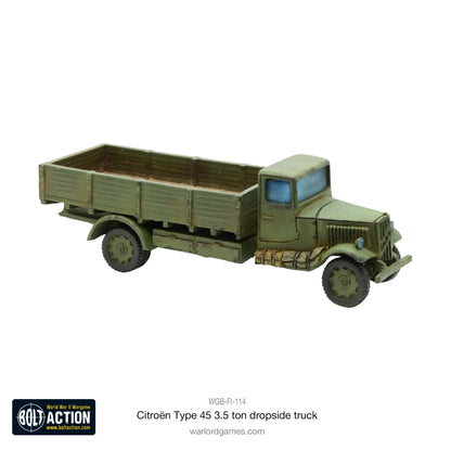 Bolt Action: Citroën Type 45 3.5 ton civilian dropside truck