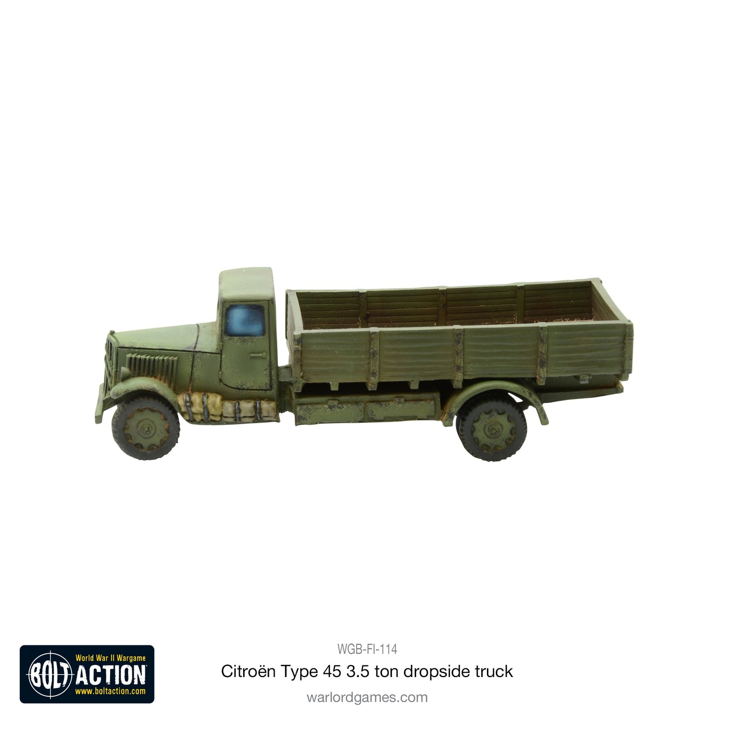 Bolt Action: Citroën Type 45 3.5 ton civilian dropside truck