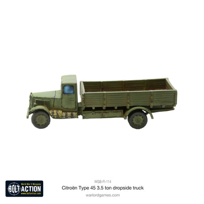 Bolt Action: Citroën Type 45 3.5 ton civilian dropside truck