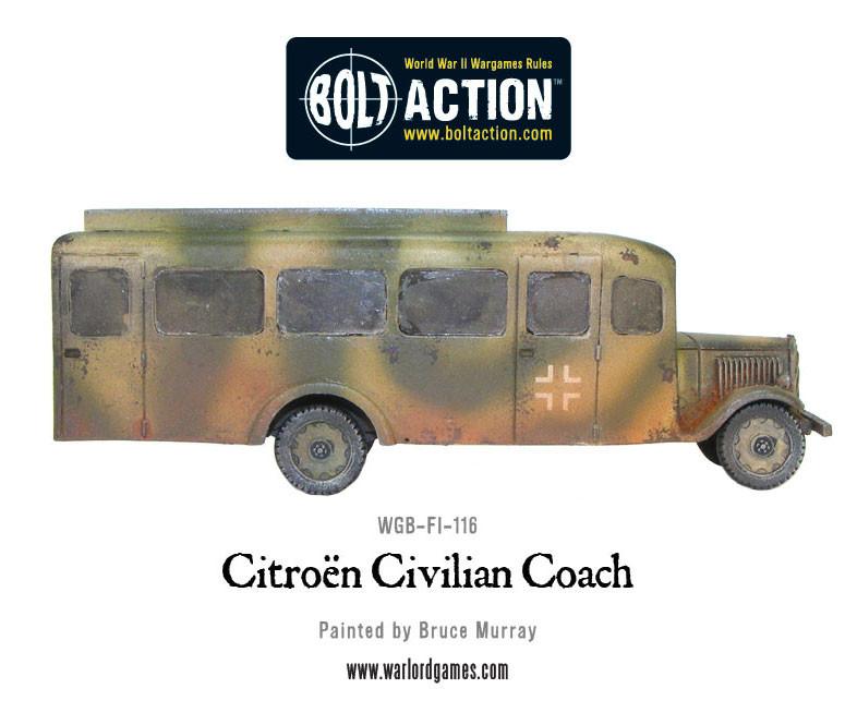Bolt Action: Citroen civilian coach