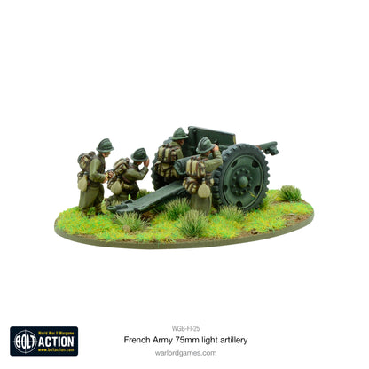 Bolt Action: French Army 75mm light artillery