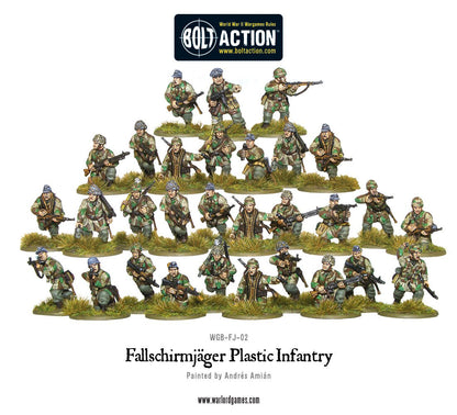 Bolt Action: German - Fallschirmjager platoon (plastic box)