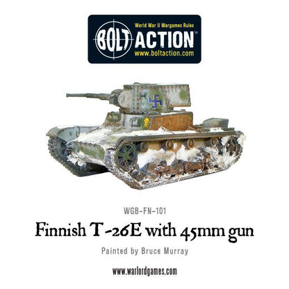 Bolt Action: Finnish T-26-E Vickers 6-tonner with 45mm gun