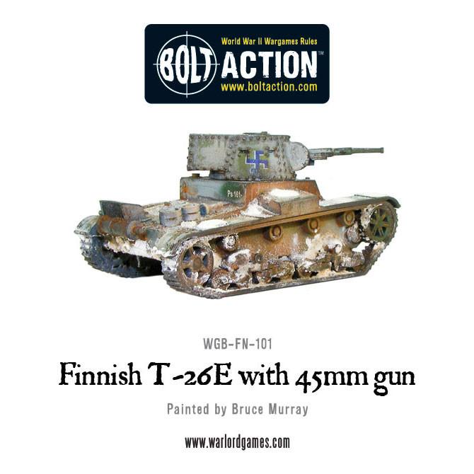 Bolt Action: Finnish T-26-E Vickers 6-tonner with 45mm gun