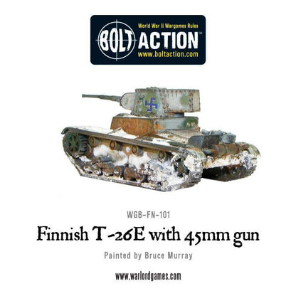 Bolt Action: Finnish T-26-E Vickers 6-tonner with 45mm gun