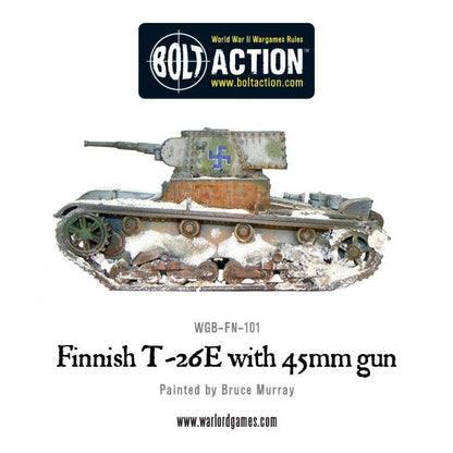 Bolt Action: Finnish T-26-E Vickers 6-tonner with 45mm gun