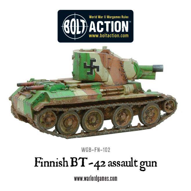 Bolt Action: Finnish BT-42 assault gun