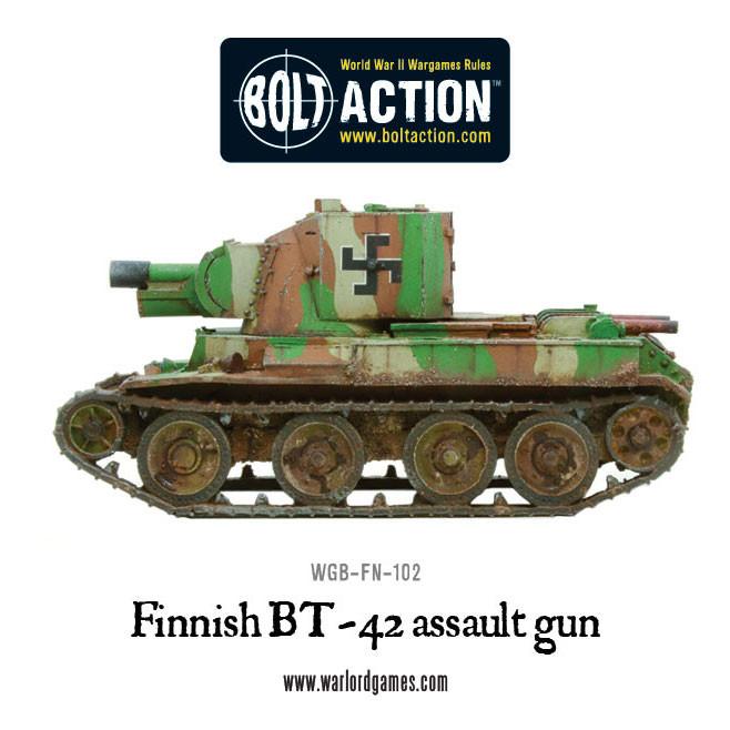 Bolt Action: Finnish BT-42 assault gun