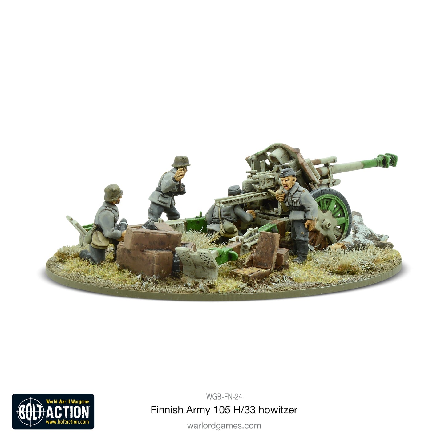 Bolt Action: Finnish Army 105 H/33 howitzer